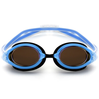 

Puandy (puandy) goggles waterproof anti-fog swimming goggles big box flat light swimming glasses men and women universal 6003 gray imitation blue