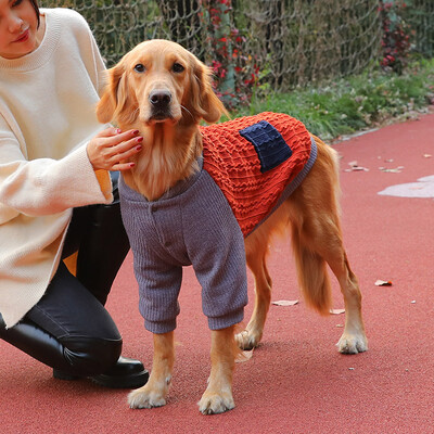 

Huayuan favors hoopet big dog clothes Jinmao Labrador Husky Qi Samoy Shiba Inu medium large dog pet autumn&winter clothing 4XL