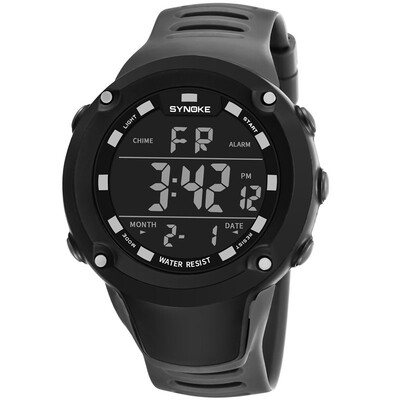 

Waterproof mens multi-function sports watch mountaineering running electronic watch