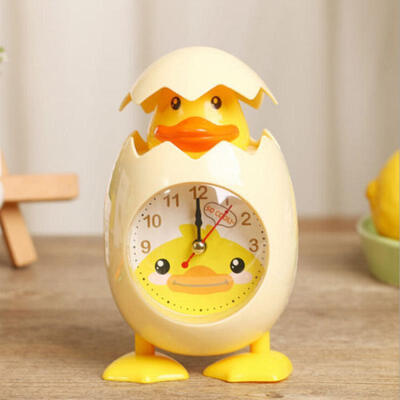 

Modern Cute Gift Egg shell chicken Alarm Clock Desktop Snooze Life Waking Up