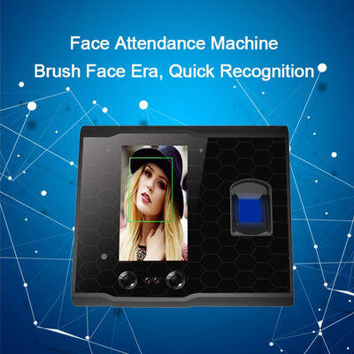 

Biometric Face Facial Time Attendance System TCPIP USB Fingerprint Reader Access Control Attendance Clock Employees Device