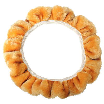 

KELIMA Car Steering Wheel Cover Ultra Flexible Telescopic Soft Plush New Cover Car Wheel Protector