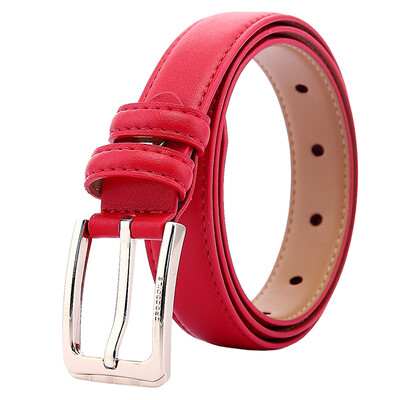 

Crocodile CROCODILE Women&39s Leather Cowboy Candy Color Belt Fashion Wild Casual Fashion Women&39s Belts 14511002-01 Black