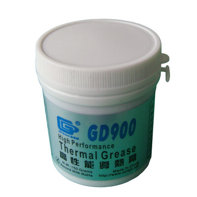 

GD Brand GD900 Thermal Paste Grease Silicone Heat Sink Compound Gray High Performance Net Weight 150 Grams Can Packaging CN150