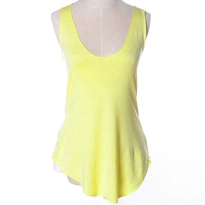 

Womens Sexy V-neck Modal Black Vest Top Low cut Sleeveless blouses