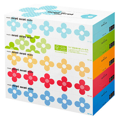 

Nepalese nepi nepi boxed tissue paper super soft 160 pumping 5 boxes Japanese original import
