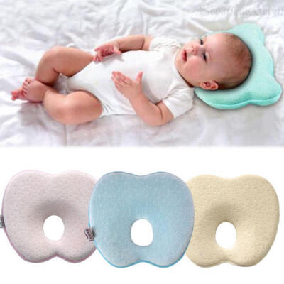 

Baby Newborn Infant Pillow Memory Foam Positioner Prevent Flat Head Anti Roll