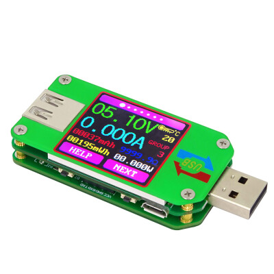 

RD UM24C USB 20 Color LCD Display Tester Voltage Current Meter Voltmeter Ammeter Battery Charge Cable Impedance Measurement Commu