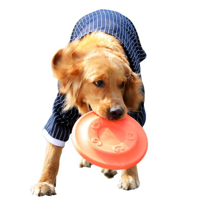 

Huayuan pets hoopet dog Frisbee grazing Golden Retriever pet dog special Frisbee bite training puppy UFO soft Frisbee toy