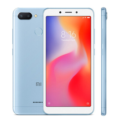 

In Stock Global Version Xiaomi Redmi 6 3GB 64GB Android 8 Smartphone 545 Full Screen Helio P22 Octa Core 12MP AI Dual Cameras