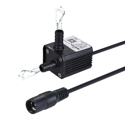 

Mini Submersible Brushless Oil Water Pump Ultra-quiet Max Lift 3 Meters 220LH DC 12V for Fish Tank Aquarium Fountain Circulating