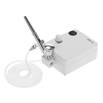 

KKmoon Multi-purpose Dual Action Airbrush Mini Air Compressor Set Gravity Feed Air Brush Kit for Art Painting Tattoo Manicure Craf