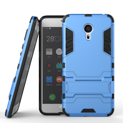 

MOONCASE Meizu Pro 6 Case Detachable 2 in 1 Hybrid Armor Case Dual-Layer Shockproof Case Cover with Built-in Kickstand for Meizu Pro 6