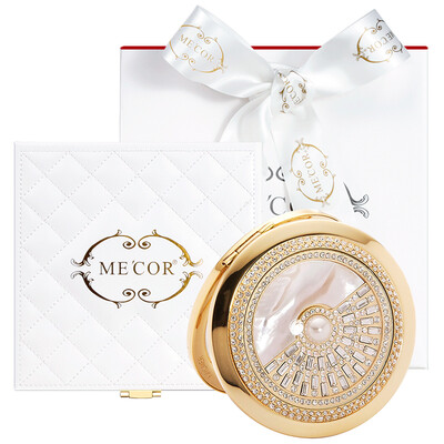 

MECOR (MECOR) creative gift princess crown creative gift to send his girlfriend to send his wife to send his wife gift mirror portable makeup mirror gift box gift box 7112G