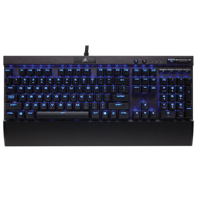 

USCorsair Gaming Series K70 LUX Mechanical Game Keyboard Blue Backlit Black Red Shampoo Journey Lost Chicken Keyboard