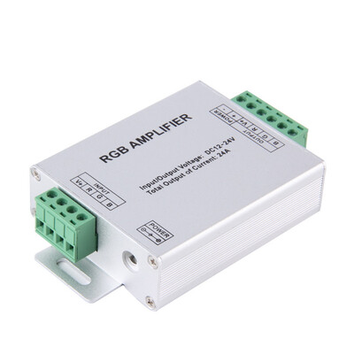 

24A Усилитель повторитель сигнала Extend LED 5050 3528 RGB полосы света