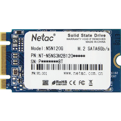 

Netac N5N 120G M2 SSD