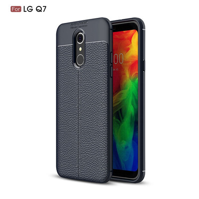 

Fecoprior Back Cover For LG Q7 Case Soft TPU Silicon Fundas Coque Celulars