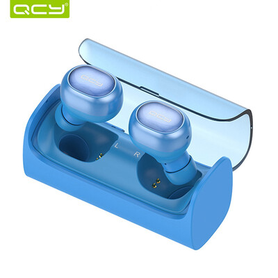 

QCY Q29 Bluetooth Earphones Sport Running Wireless Headset Noise Cancelling 3D Stereo Earbuds with Mic&Charging Box