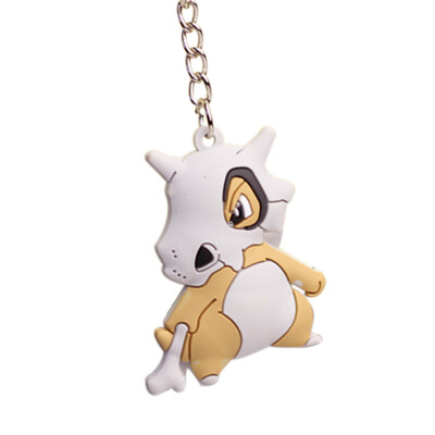 

Pocket Monsters 3D Pokemon Cartoon PVC Keychain Rubber Figure Keyring Ornament Mini Pendant Pikachu Toy Accessories