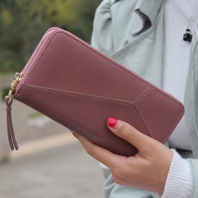 

Women Wallet Female Long Zipper Women Purse Large Capacity Coin Wallet Purse Brand New Fashion Phone Clutch