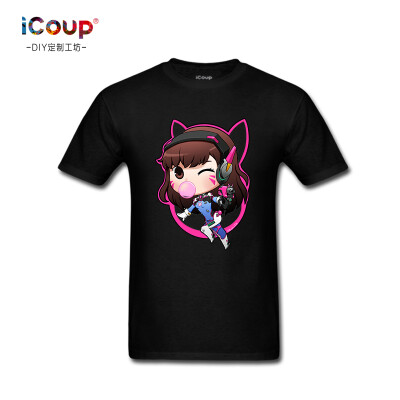 

2017 icoup summer new product lookout q version t - shirt