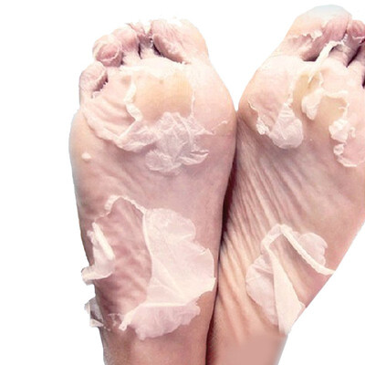 

2pcs1bag Baby Foot Peeling Masks Renewal Exfoliating Mask For Feet Mask Remove Dead Skin Cuticles Heel Foot Care Pedicure Socks