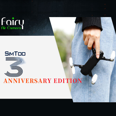 

SIMTOO XT175 Fairy Brushless Selfie Drone GPS Optical Flow Positioning 80MP 1080P HD Camera Folding Wifi FPV Altitude Hold RC Qua