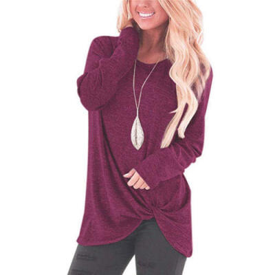 

UK Women Loose Long Sleeve Sweater Ladies Sweatshirt Jumper Pullover Tops Blouse