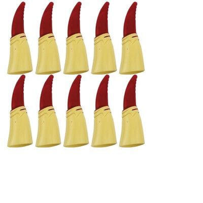 

Zombie 10pcs Fake Fingers Witch Nail Set Cover Halloween Prop Party Decorations