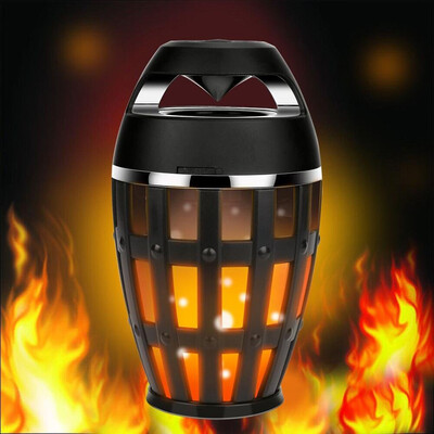 

BRELONG Flame Bluetooth speaker light simulation torch bracket lamp