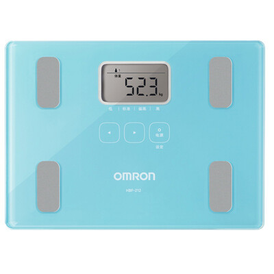 

Компания Omron (OMRON) массы тела устройства измерения жира HBF-212 (голубой)