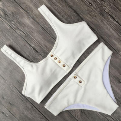 

Women Push-up Padded Bra Bandage Bikini Set Swimsuit Summer Swimwear Bathing