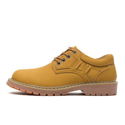 

Autumn hiking shoes mens leather non-slip waterproof walking shoes outdoor sports casual shoes