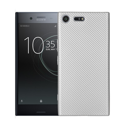 

Goowiiz Phone Case For Sony Xperia XZ PremiumXZ1XZ1 CompactPF31PF41 Luxury Ultra-thin Carbon Fiber Soft Silicone protection