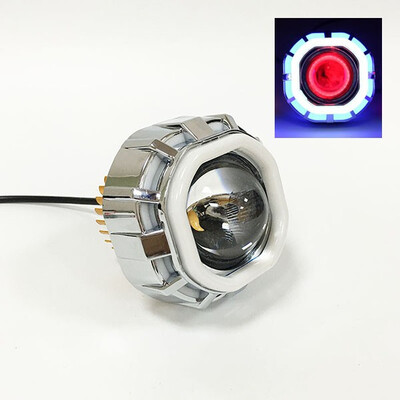 

1pcs Motorcycle LED Headlights 12v 2400lm Colorful Motorbike Bright Fog Lights Waterproof lamp Motorcycles Auxiliary Headlamp