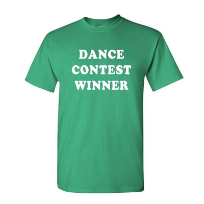 

Dance Contest Winner - Comedy Movie Joke - Mens Cotton T-Shirt