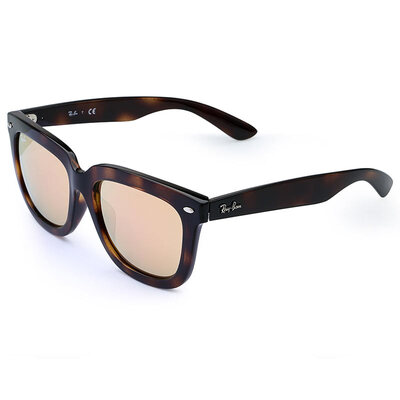 

RayBan Ray Ban Sunglasses High Street Series Men's and Women's Tortoiseshell Mirror Frame Bronze Coating Lens Sunglasses RB4262D 710 / 2Y 57mm