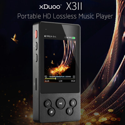 

xDuoo X3II HiFi Music Player High Fidelity Lossless Audio Player Support DSD Bluetooth 40 TF Card Reading 24 Inches Screen
