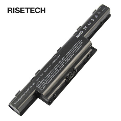 

RISETECH 5200mAh Laptop Battery for Acer AS10D31 AS10D41 AS10D51 Aspire 4741 5733Z 5742 5750 7560 7741Z 7750G Gateway NV55C