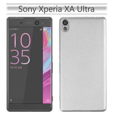 

Goowiiz Phone Case For Sony Xperia XA UltraXA1XA1 PlusXA1 UltraC6L1 Luxury Ultra-thin Carbon Fiber Soft Silicone protection