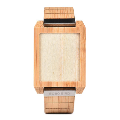 

BOBO BIRD wooden quartz pointer watch Q25