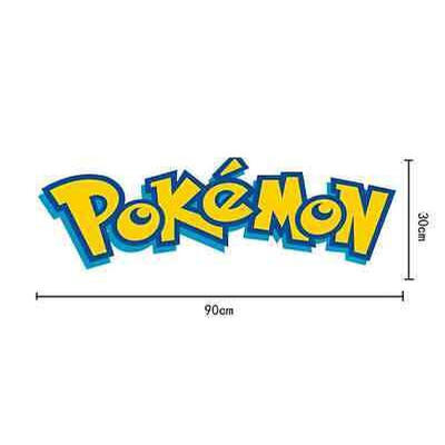 

Pokemon Wall Sticker Word Art Decal Vinyl DIY Quote Kids Room Decor Removable