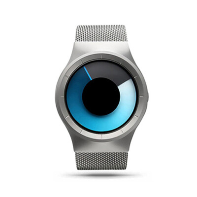 

New Quartz Watch Luxury Stainless Steel Mesh Belt Men&Women Gifts Cool Steel Strap Wristwatch