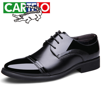 

Cartier crocodile CARTELO casual mens British gentleman business elite low to help shoes men 1052 black 44