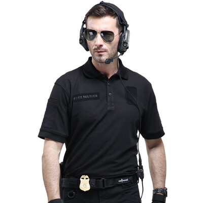 

FREE SOLDIER Outdoor camping&hiking 100COOLMAX Fabrics Mans Tactical Quick-drying ShirtT-shirt