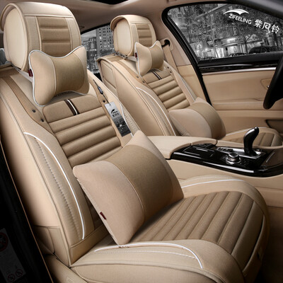 

Purple wind bell imitation linen four seasons car seat four seasons pad Fox Mazda Skoda wing Braun moving to the Cruze CRV Sagitar Magotan car seat cushion Q02 Deluxe Edition Khaki