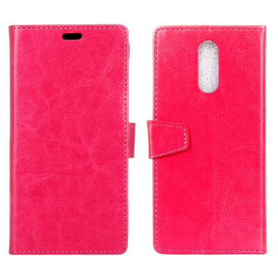 

MOONCASE Nokia 61 Plus Nokia X6 Crystal Leather Case - Rose