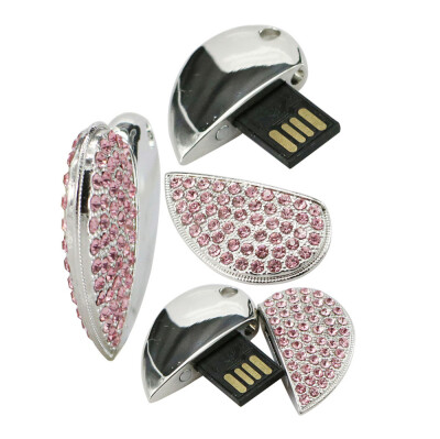 

4GB 8GB 16GB 32GB 64GB 128GB Crystal Heart Model USB Flash Drive Memory Stick USB Stick USB Drive USB Flash Disk U Disk Flash Card