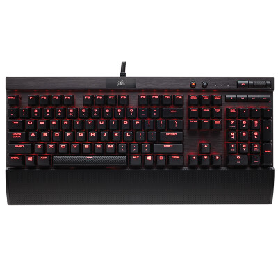 

USCorsair Gaming Series K70 LUX Mechanical Game Keyboard Red Backlight Black Red Axle Jade Life Chicken Chicken Keyboard